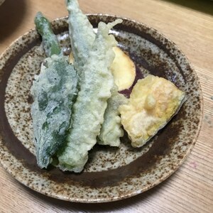 夏野菜の天ぷら